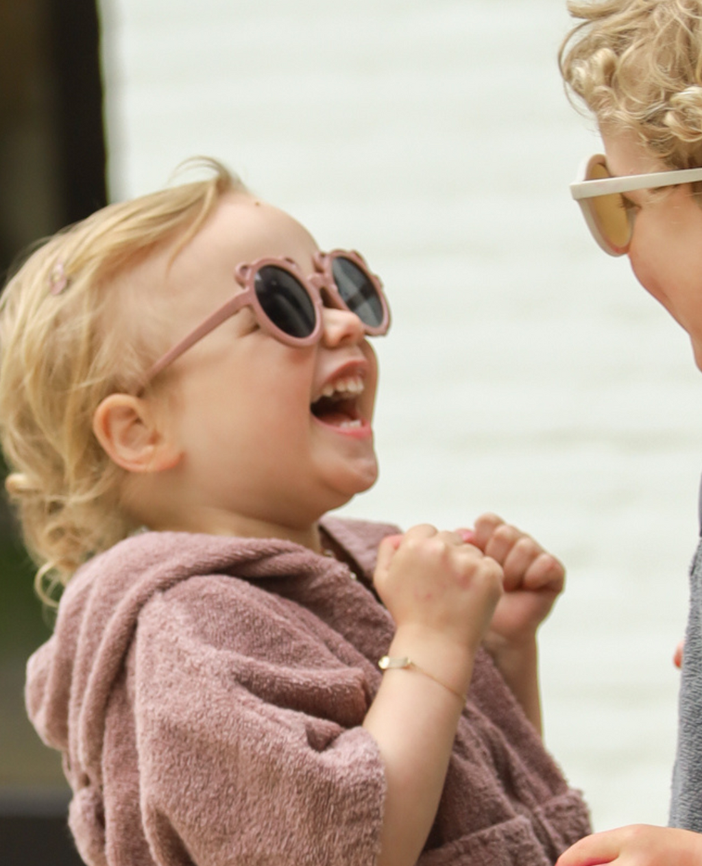 Sunglasses Bear Mauve