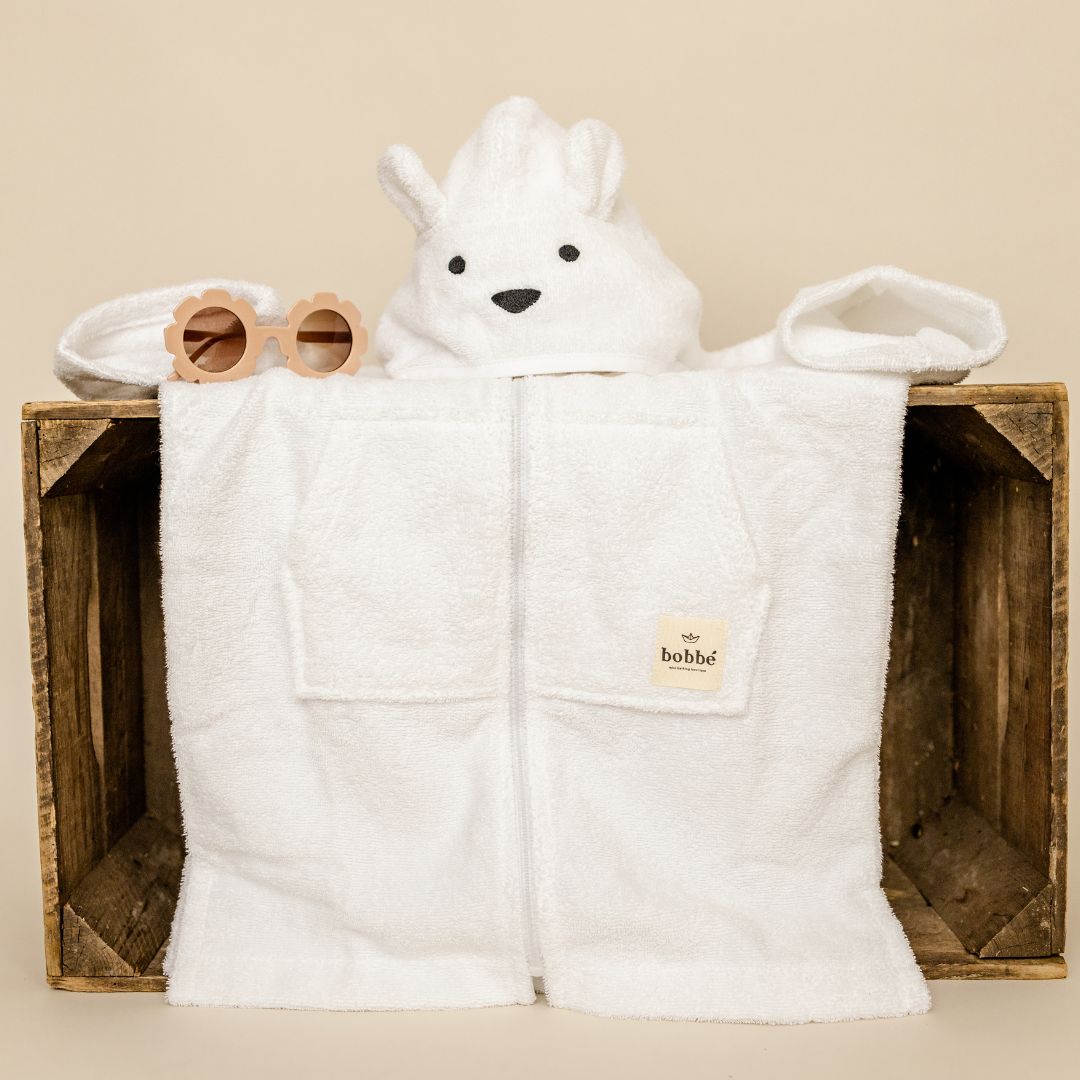 Kraamcadeau Set – Badjas (maat 1-2) & Cuddle Goose