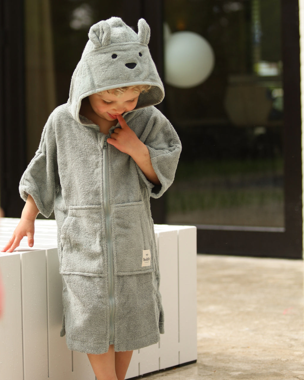 Kraamcadeau Set – Badjas (maat 1-2) & Cuddle Goose