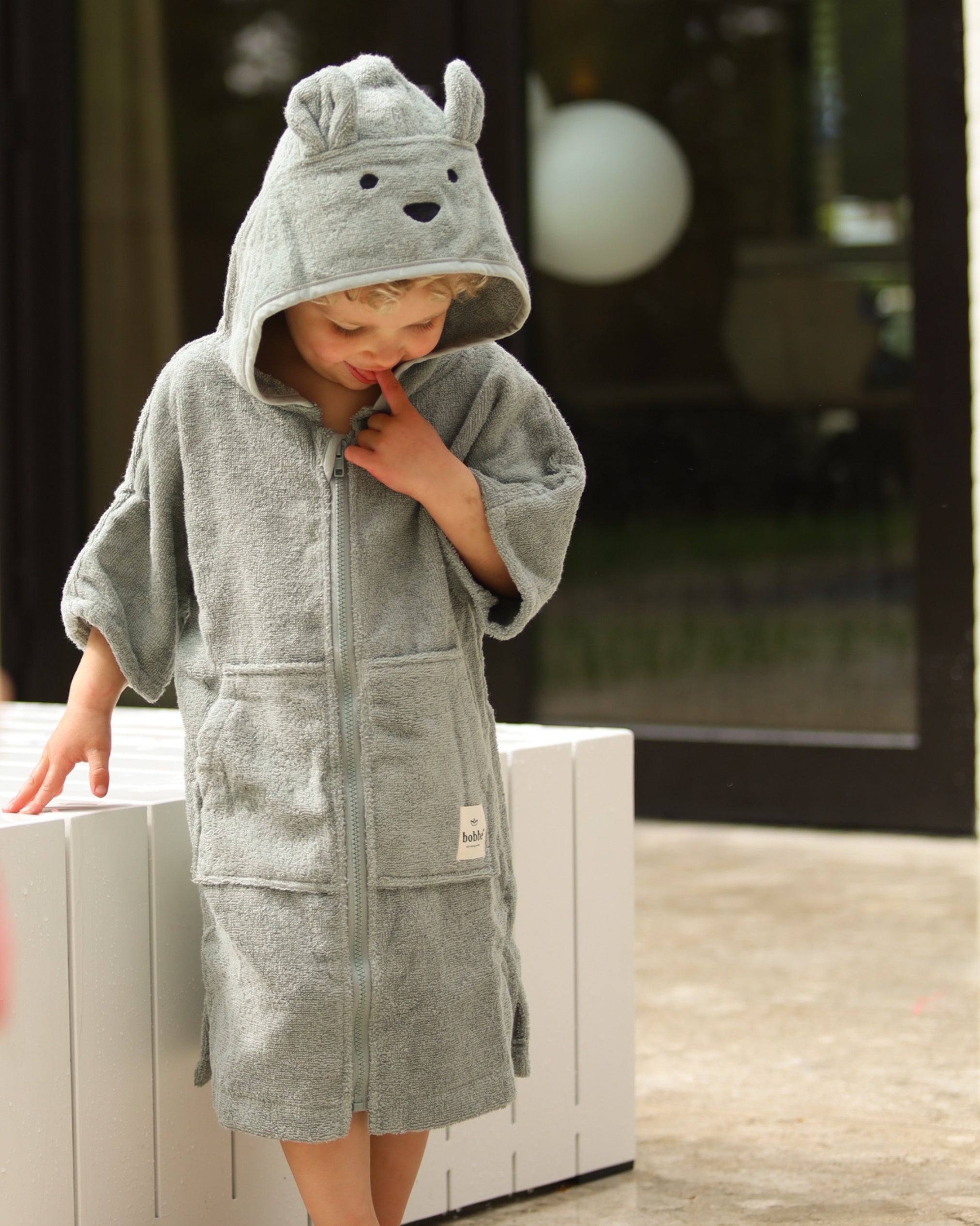 Kraamcadeau Set – Badjas (maat 1-2) & Cuddle Goose