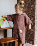 Kinderbadjas Mauve