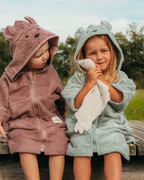 Kinderbadjas Groen