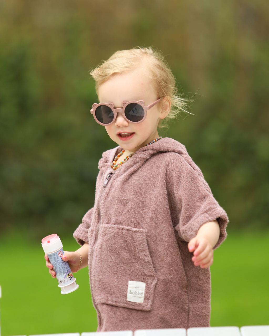 Sunglasses Bear Mauve