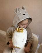 Kinderbadjas Beige