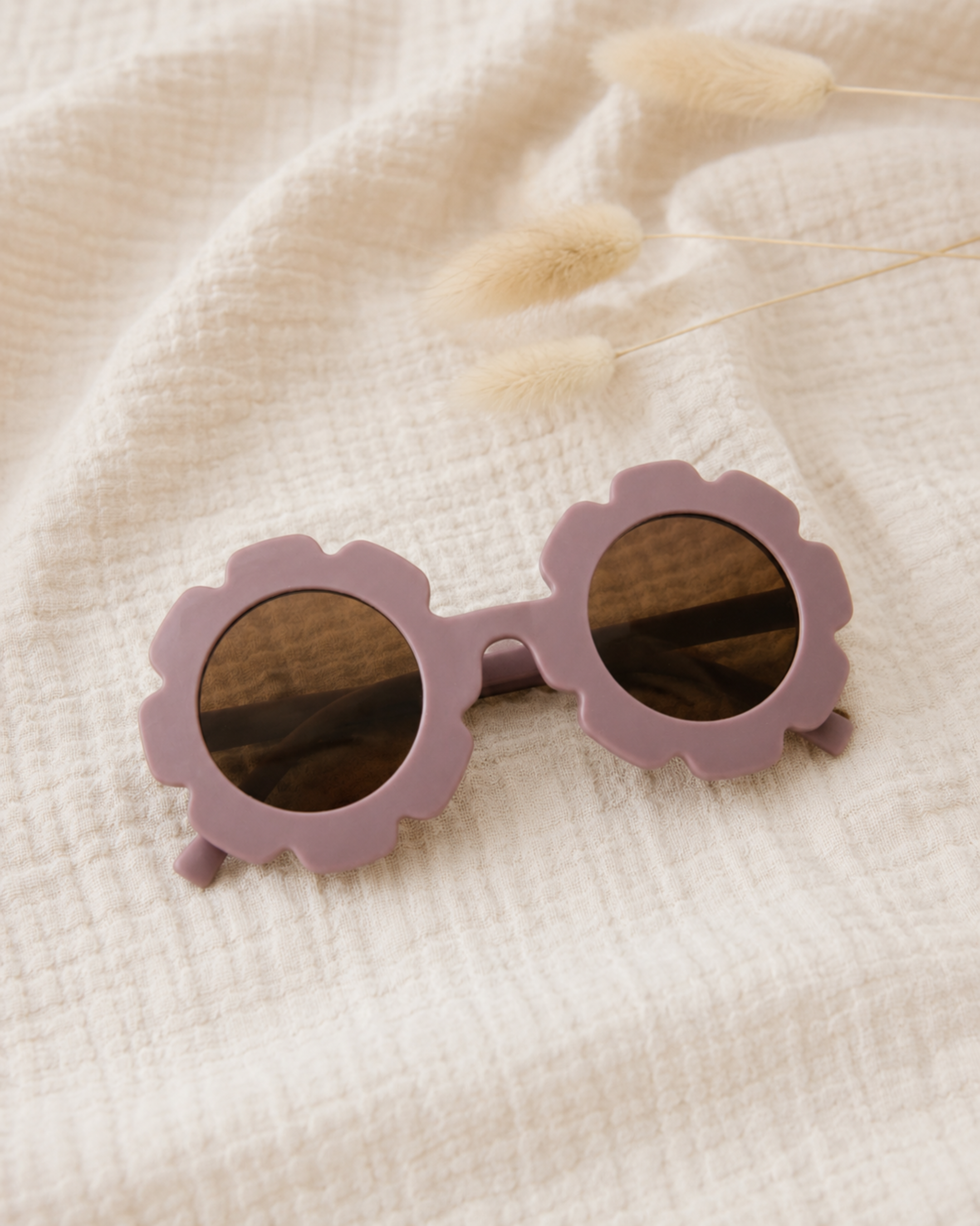 Sunglasses Flower Mauve