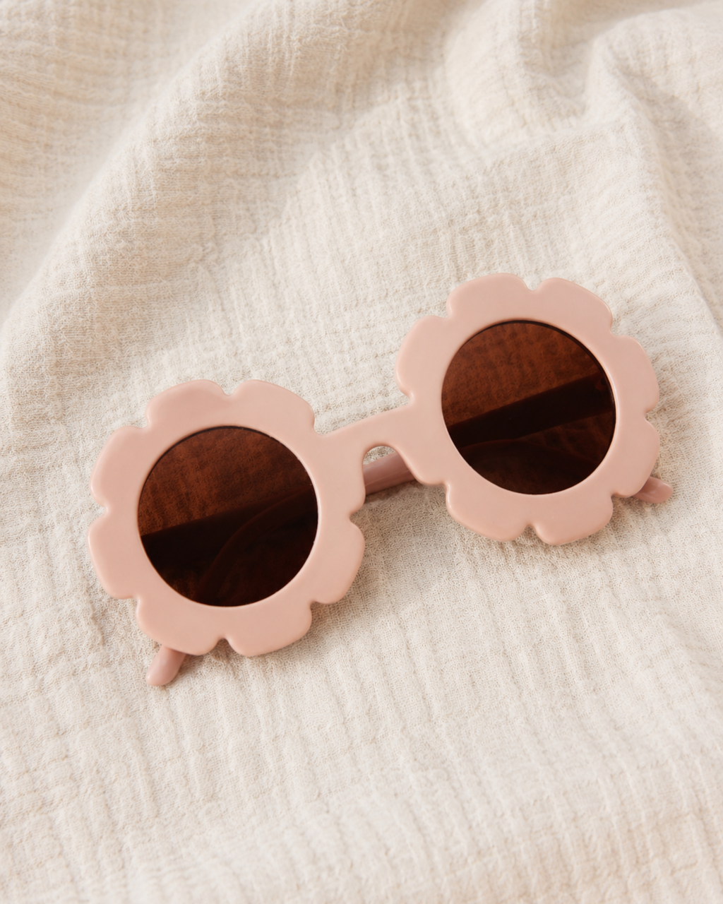 Sunglasses Flower Light Pink