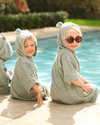 Kinderbadjas Groen