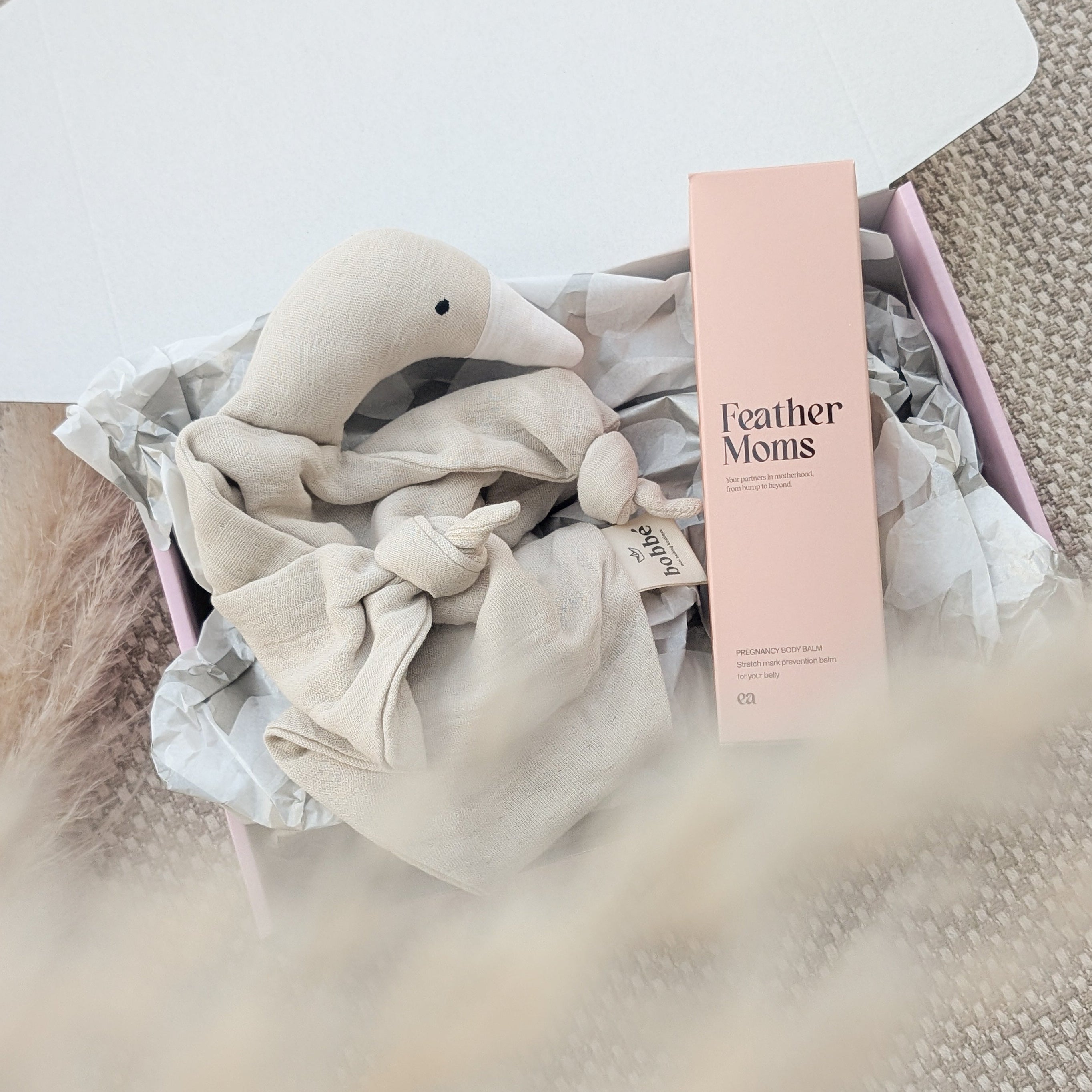 Zwangerschapscadeau – Pregnancy Body Balm & Cuddle Goose